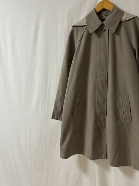 1990's Bi-Color Micro Suede Single Middle Coat