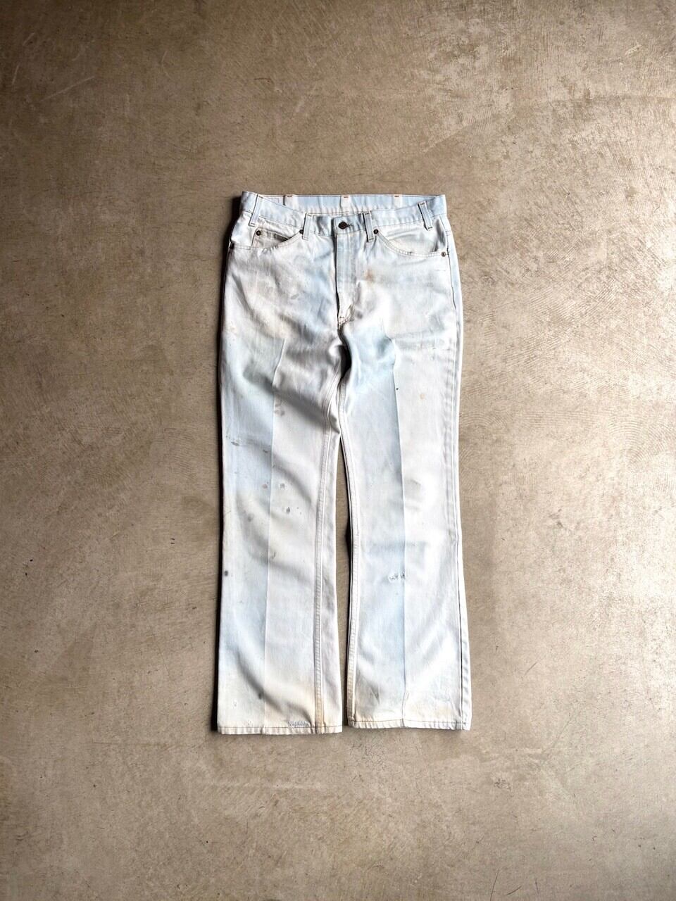 80's Levi's 517 DENIM PANTS “ORANGE TAB”