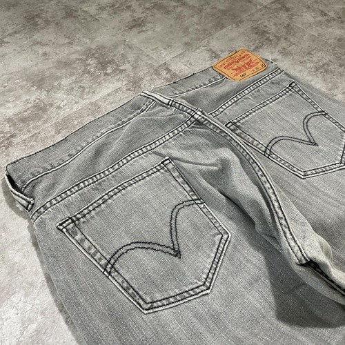 【W36 L34】 usa levi's 先染ブラック リーバイス 569 詳細写真15