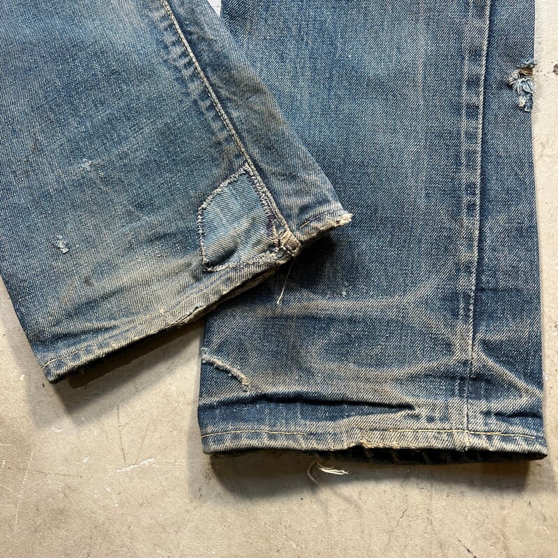 60's LEVI'S リーバイス 505 Big E デニム 刻印K セルヴィッジ V