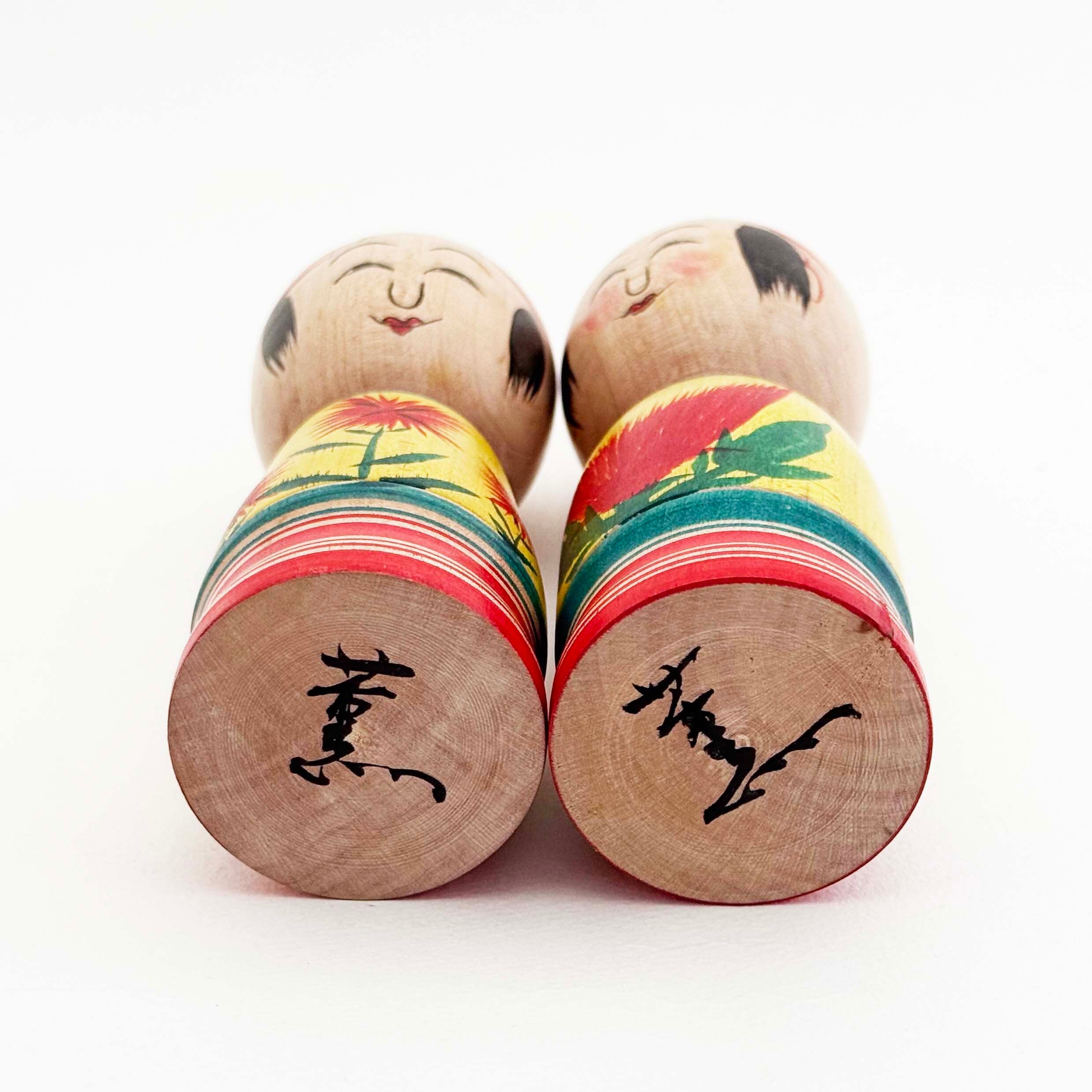 肘折系 / 阿部薫工人(なでしこ&紅花 2本セット)