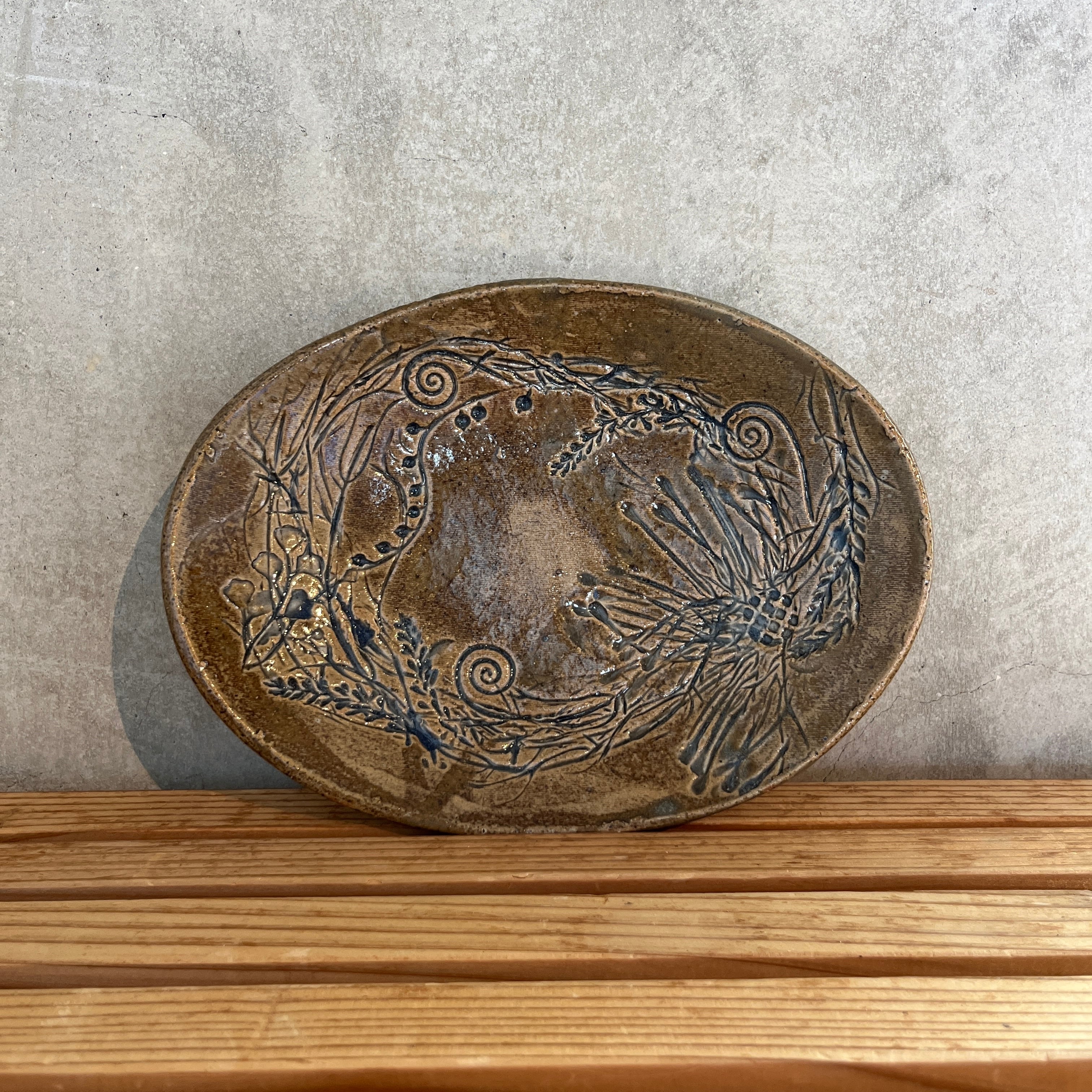 小代瑞穂窯 Bota 楕円 中