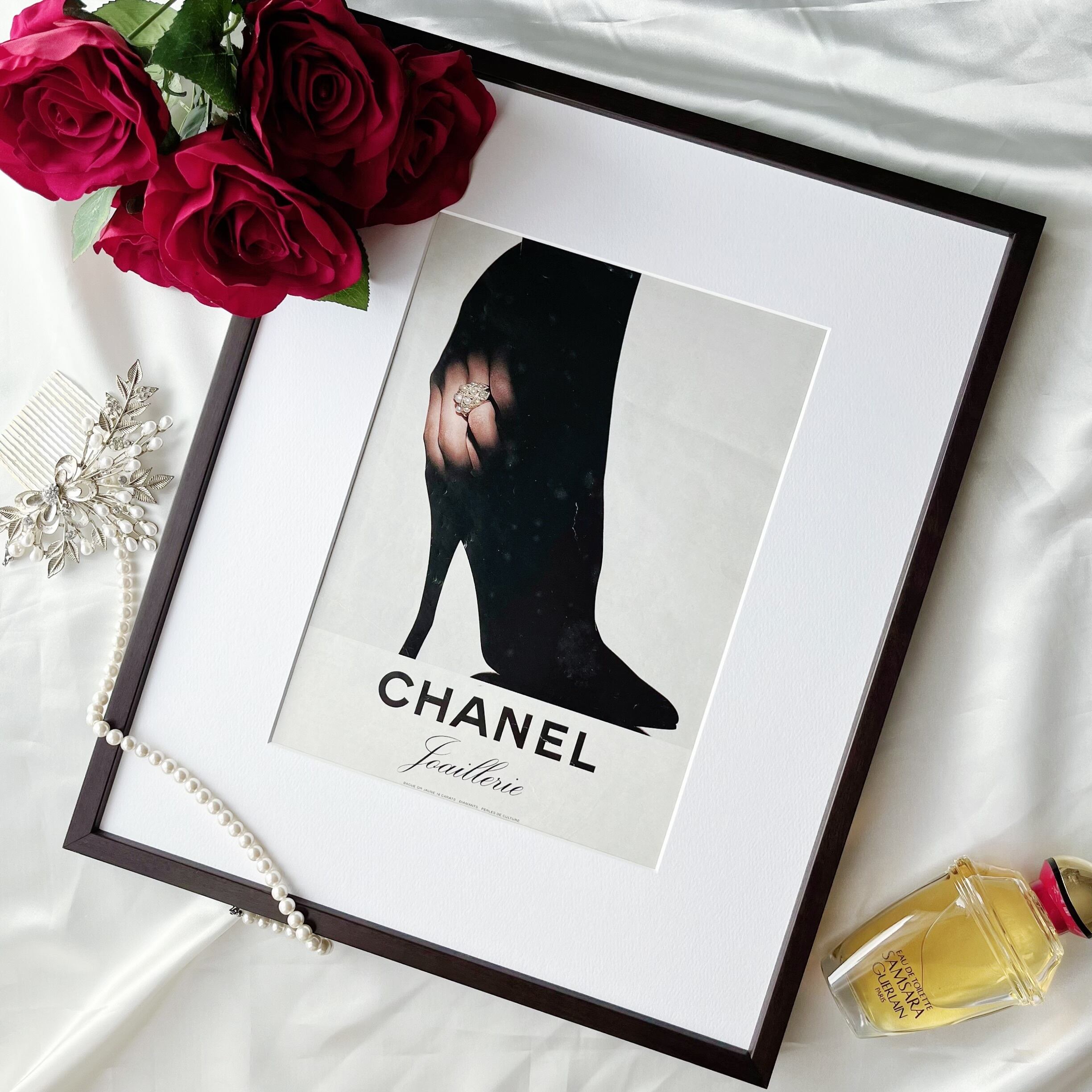 1996 広告＞ CHANEL シャネル ポスター ヴィンテージ アートポスター