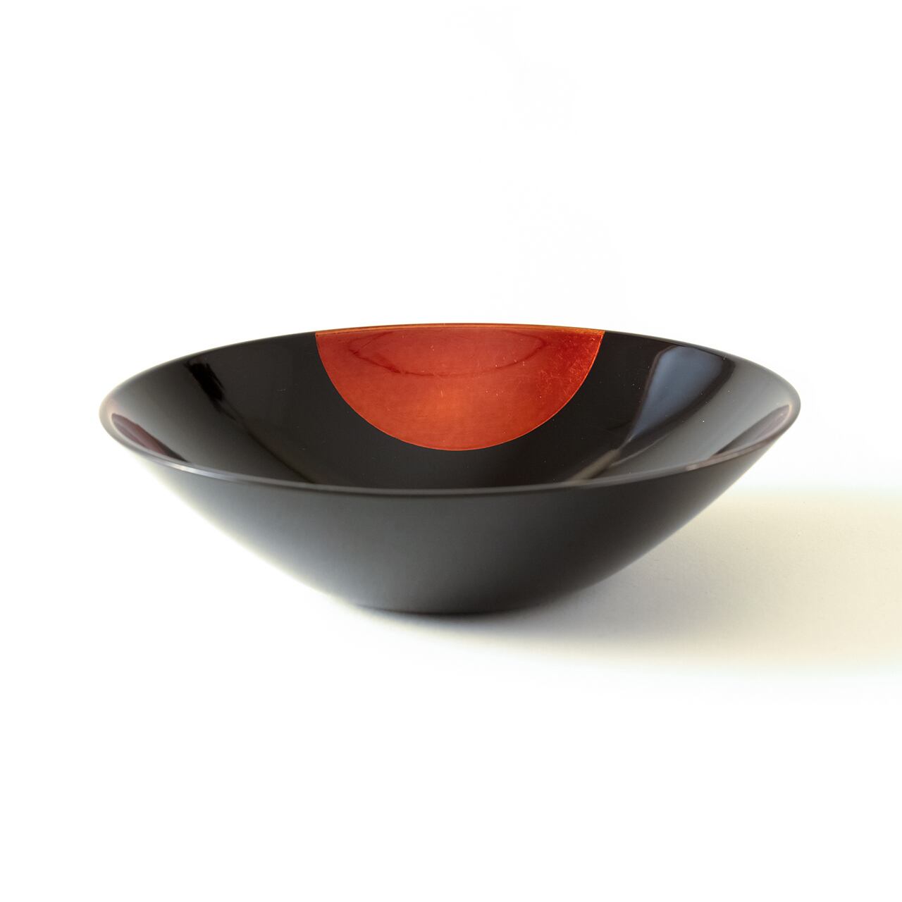 4.5皿（椿皿） 朱塗 | shikkoudou