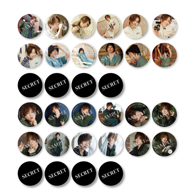 小松昌平の盤・番・絆! 〜1on1〜 第1回 缶バッジ ※ランダム販売