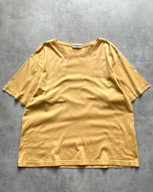~90s Yves Saint Laurent S/S Logo Print Tee
