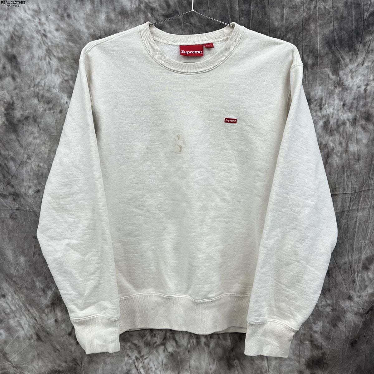 supreme small box logo crew neck M