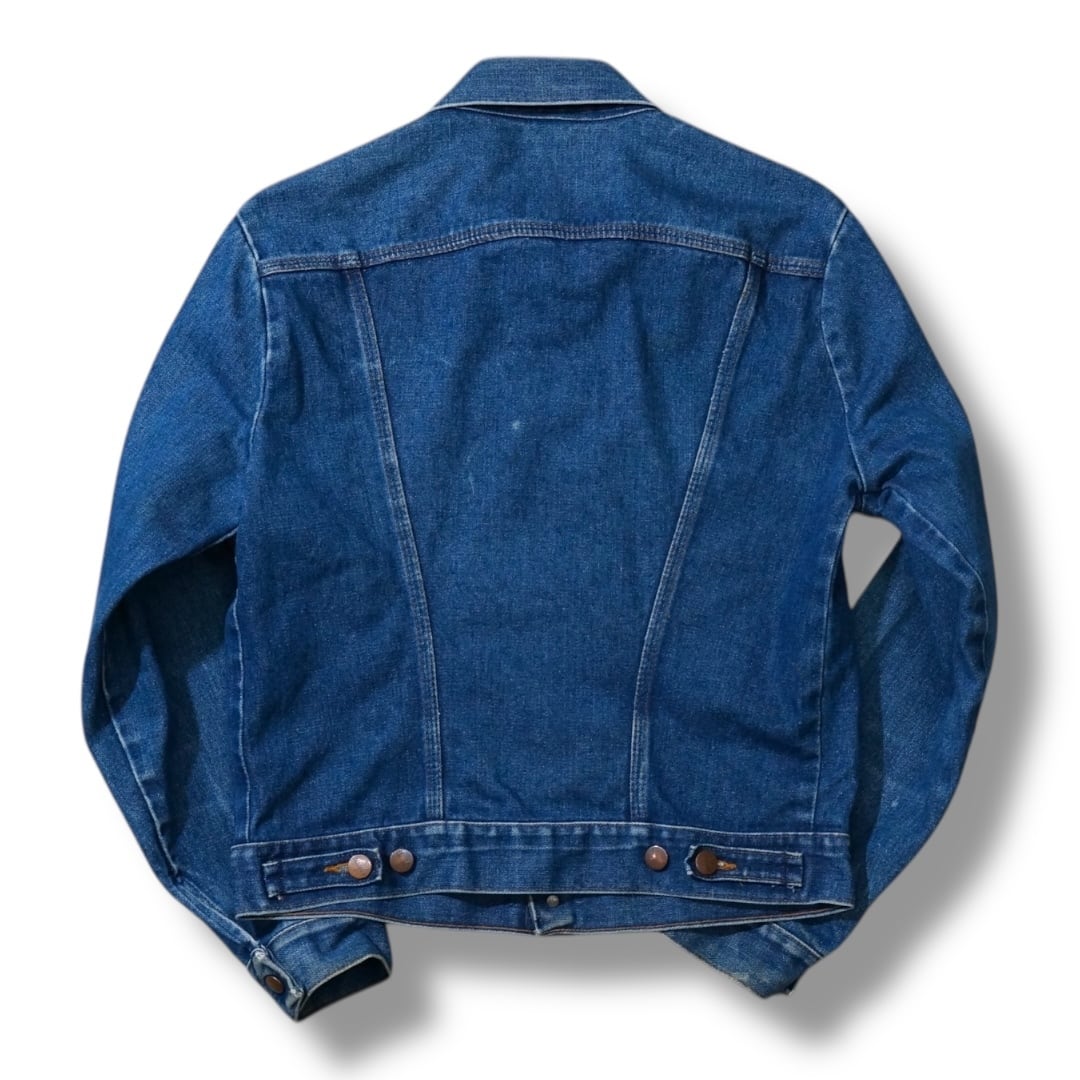 38】Wrangler 74126NV ラングラー アメリカ製 デニムジャケット DENIM