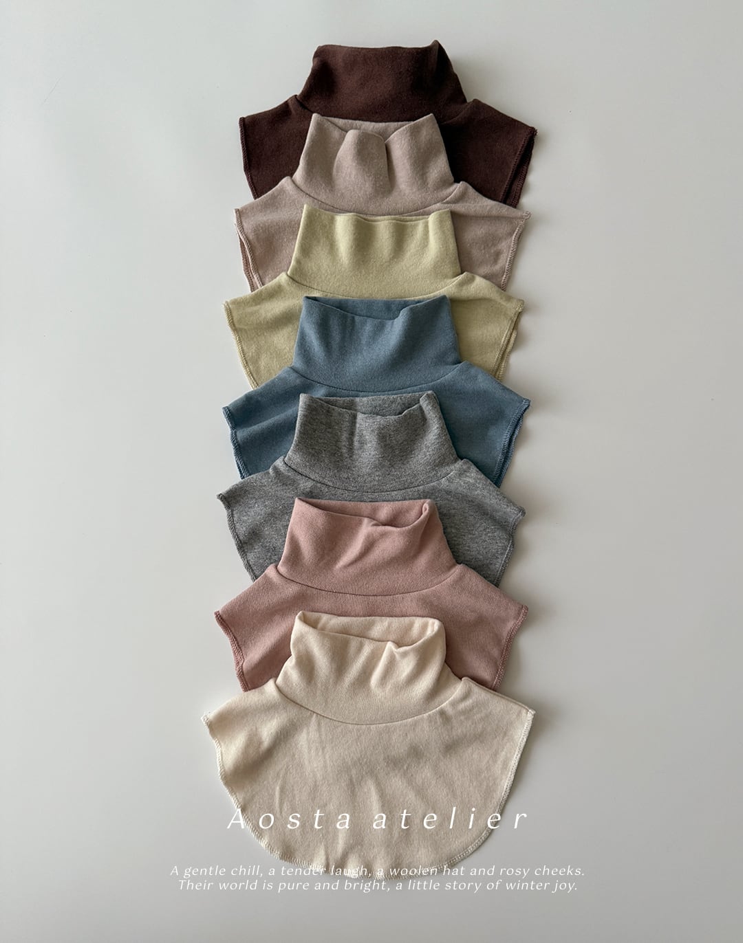 fake turtleneck【AOSTA】※12月下旬~1月上旬発送予定