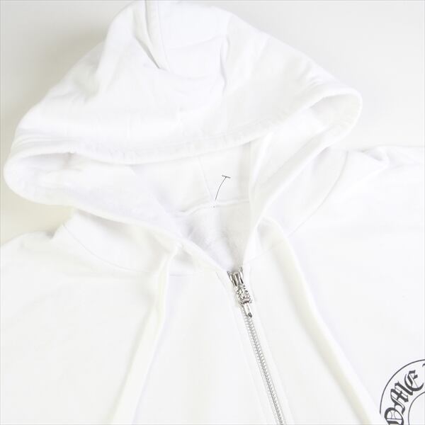 Size【XL】 CHROME HEARTS クロム・ハーツ HORSESHOE ZIP HOODIE WHITE