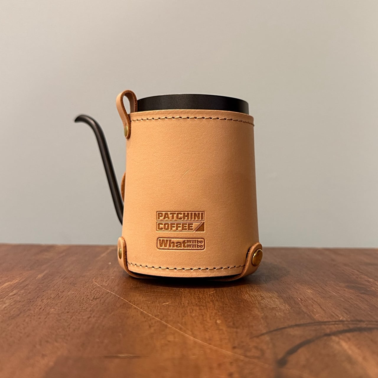 Coresドリップポット用ヌメ革カバー | 自家焙煎珈琲豆 パッチーニコーヒー