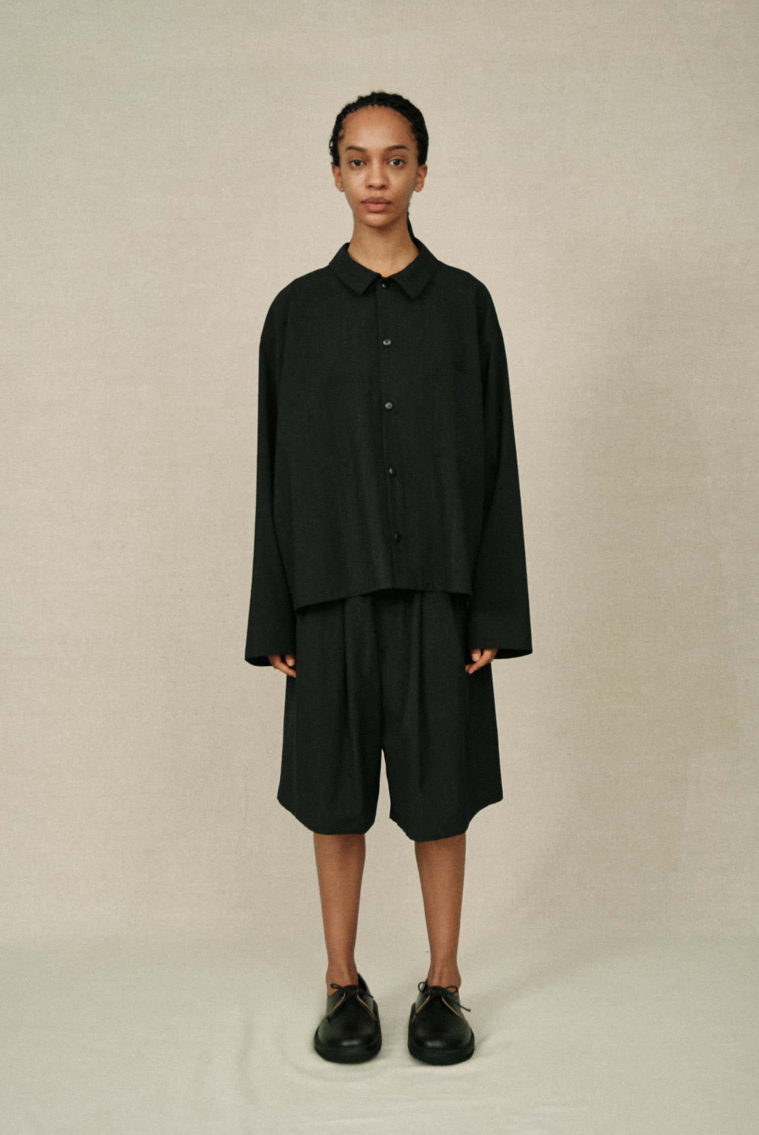 YOKO SAKAMOTO / WORK BLOUSE / YS - 26SS - 28 | POETRY