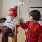 【取寄】BYMIMI ビックスターカーディガン｜秋服｜韓国子供服｜26/AT