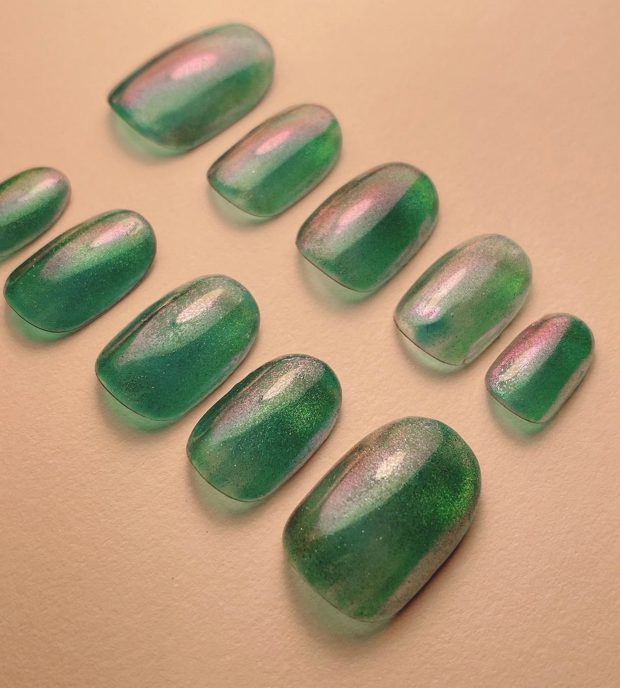 マグネットネイル グリーン うるつや | seico_n.r