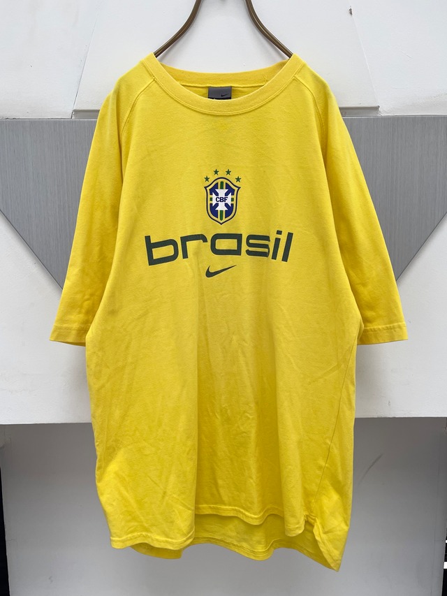 （CS907）00’s NIKE BRASIL NT T-shirt