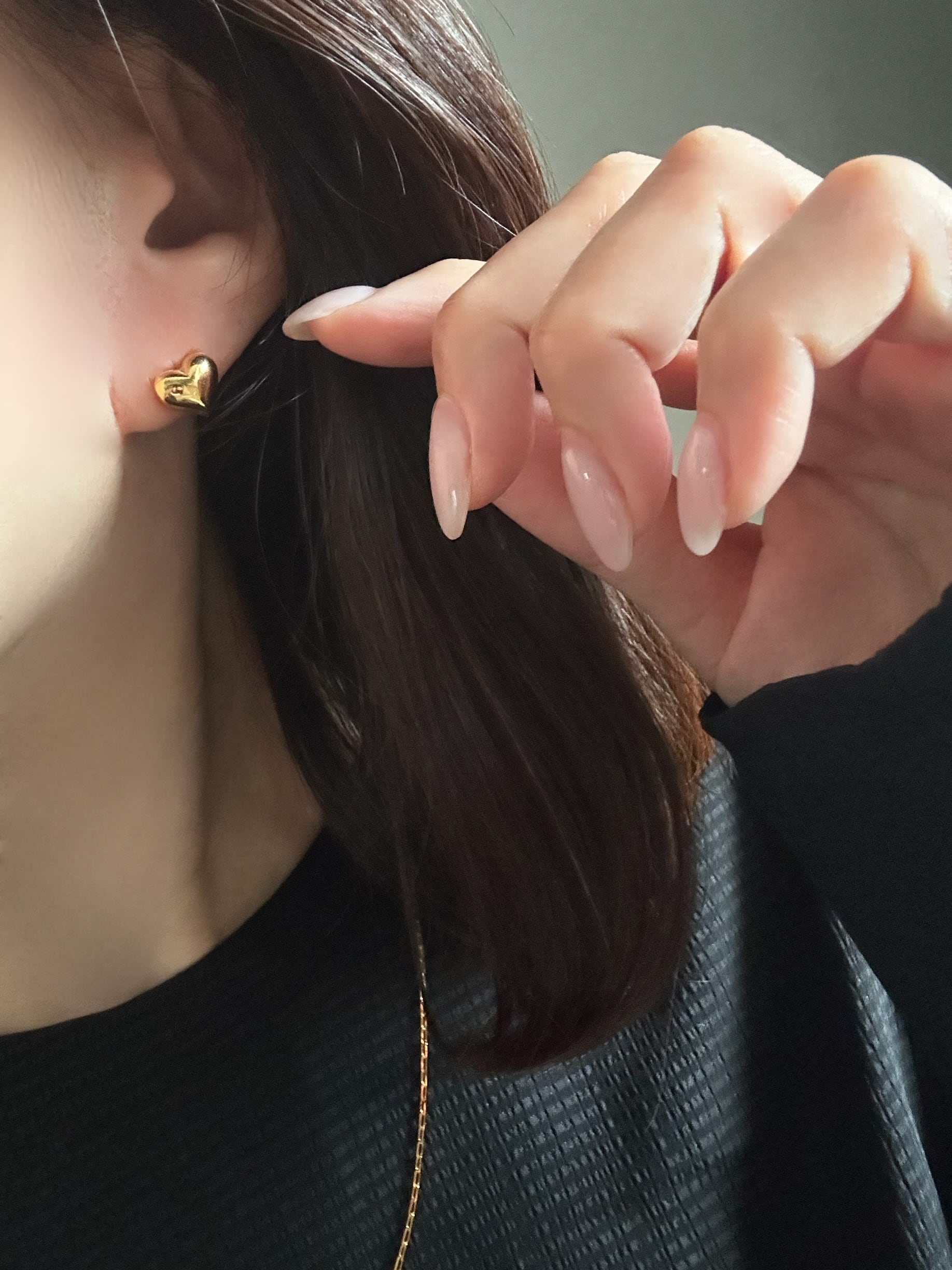 18KGF Heart Pierce ◇ PG25013