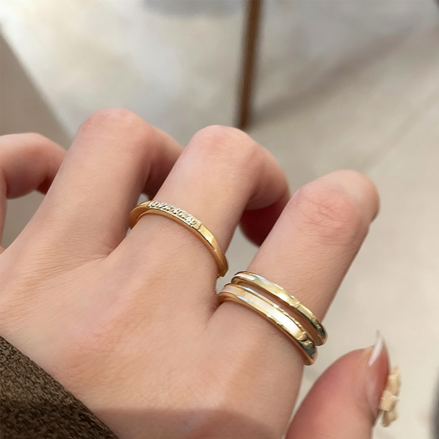 ZJ金貝のリング ２点セット