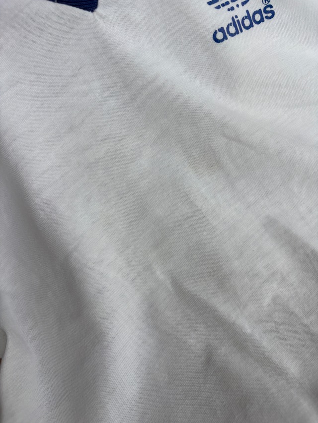 【7-9T相当・vintage】USA製　adidas ラインtee