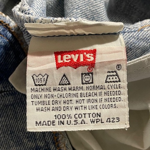 【W32 L30】90s USA製 usa levi's リーバイス 501 詳細写真6