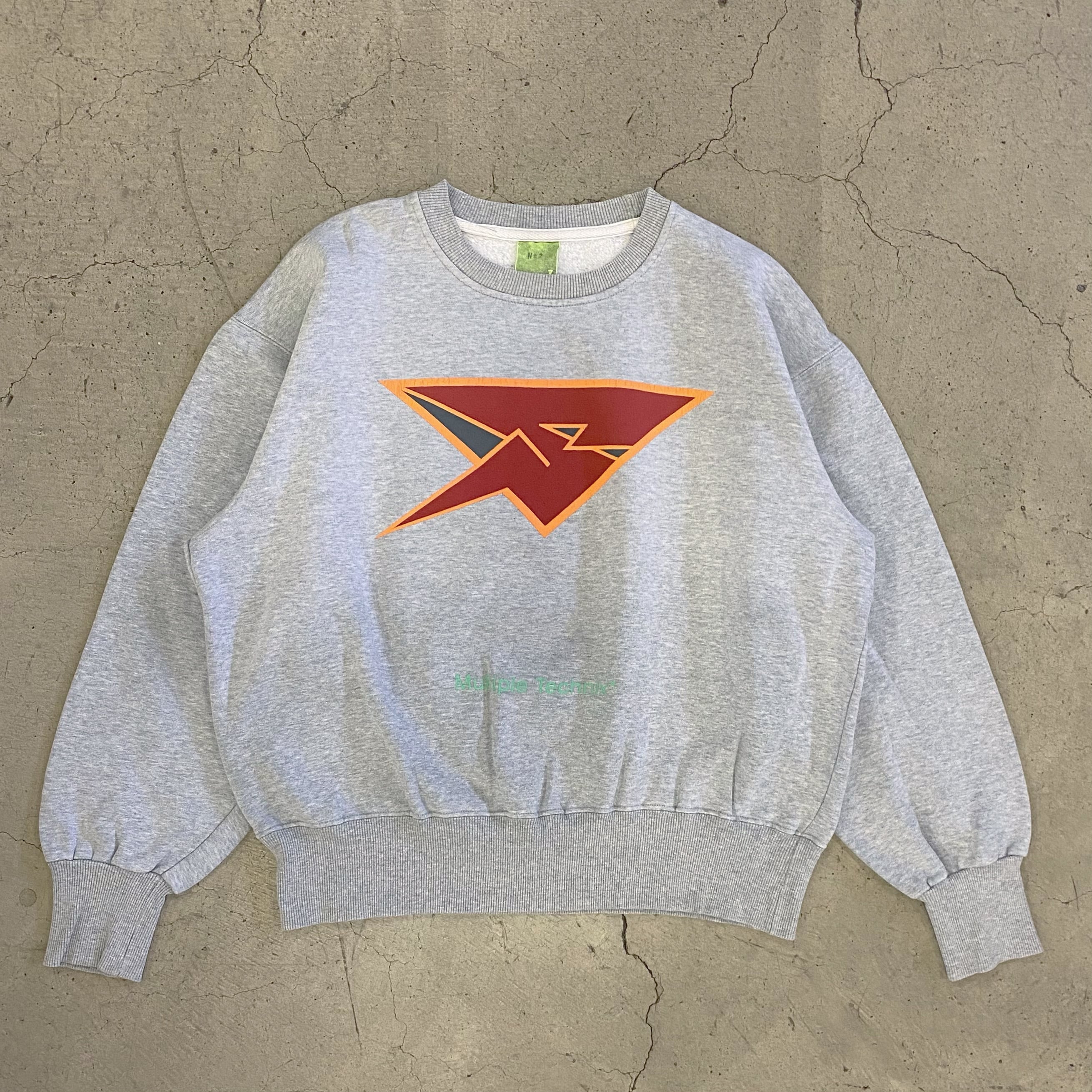 DAMAGED SNAP PULLOVER SWEAT  ネクサスセブン