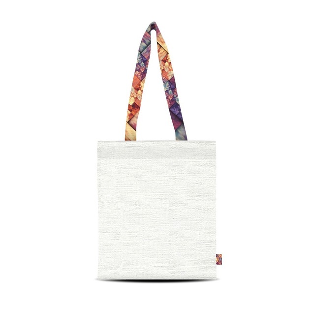 classic handle tote bag/4types/Panama fabric/organic cotton【UK】