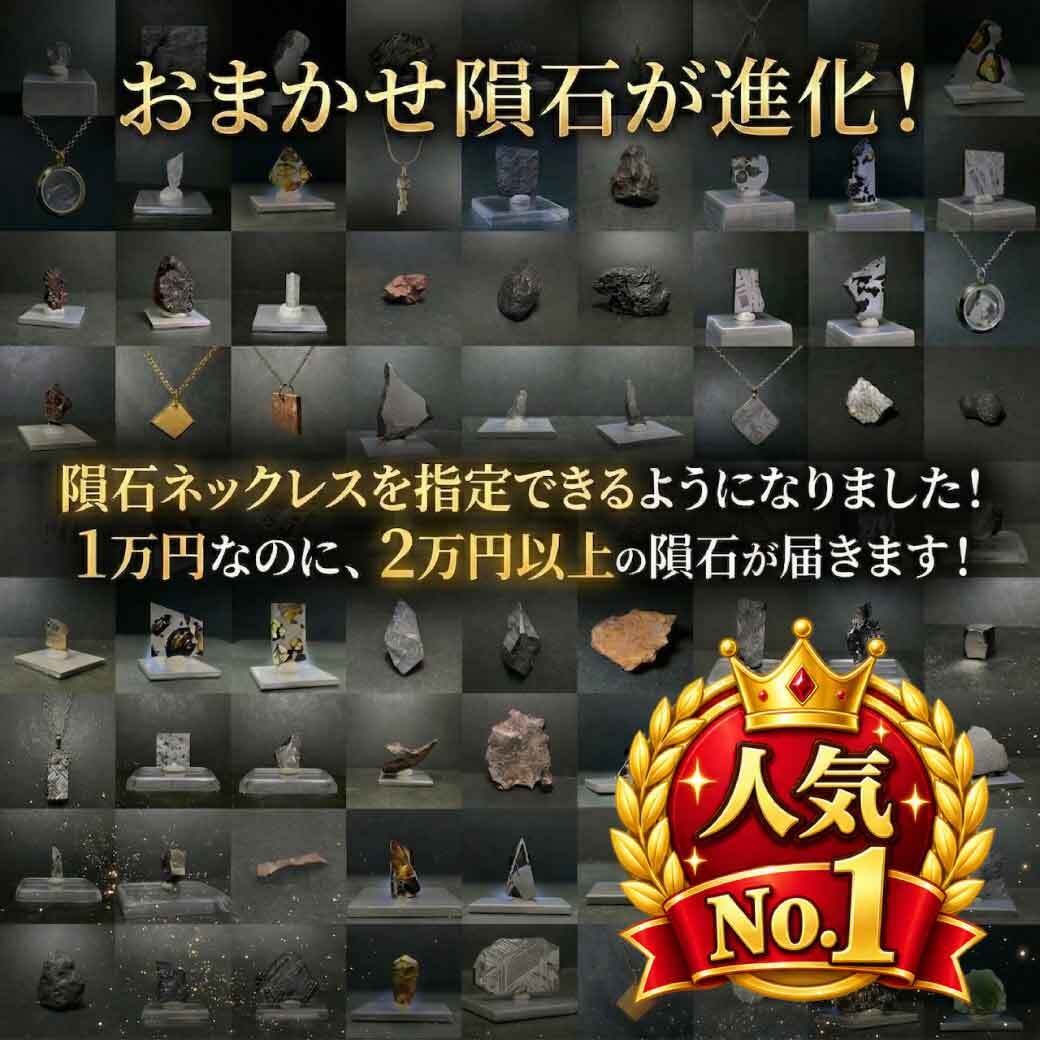 初回限定】おまかせ隕石 2万円分（お一人様1点まで） | 【隕石屋