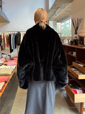 【25AW】Maison MIHARA YASUHIRO ミハラヤスヒロ /  FAKE FUR COAT / フェイクファーコート