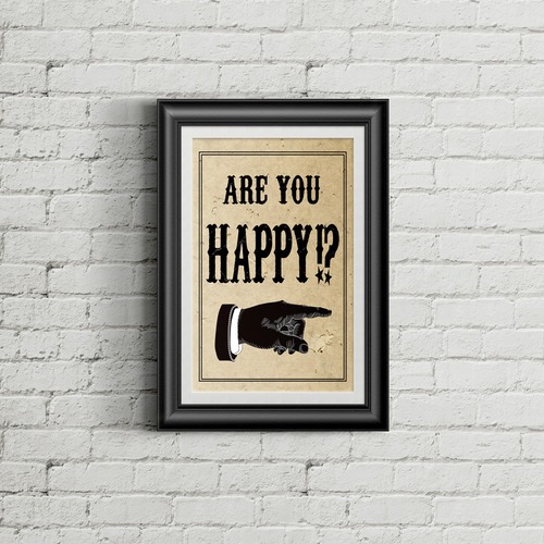 ARE YOU HAPPY !? ポスター
