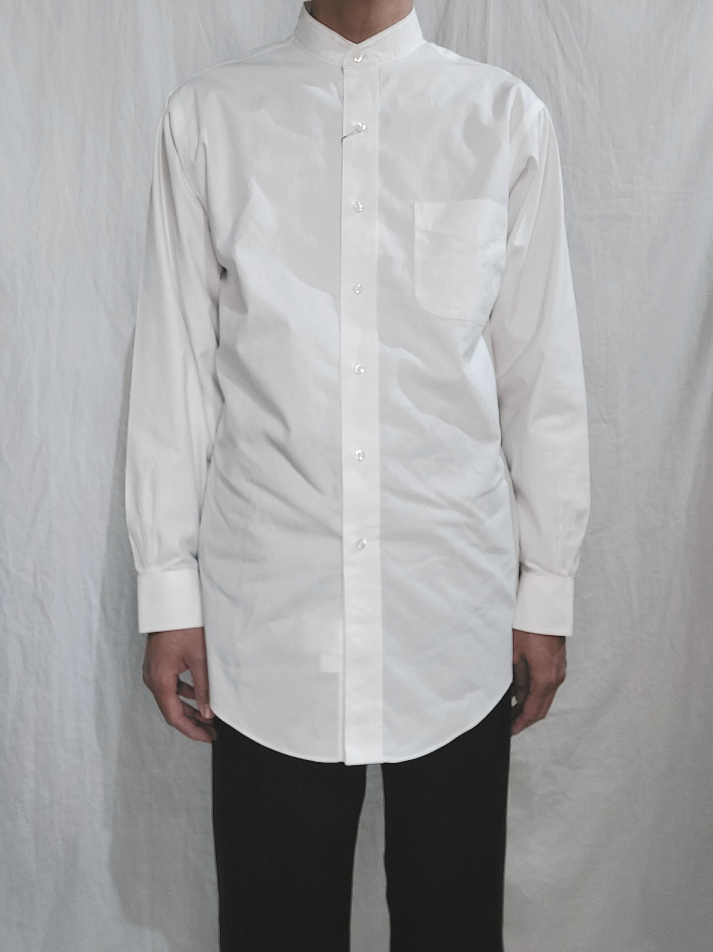 Brooks Brothers stand collar shirt [fa-585-4]ブルックスブラザーズ