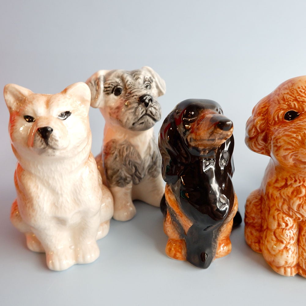 Animal Vase 犬たちと猫 | 世界のかわいいものcikolataSHOP