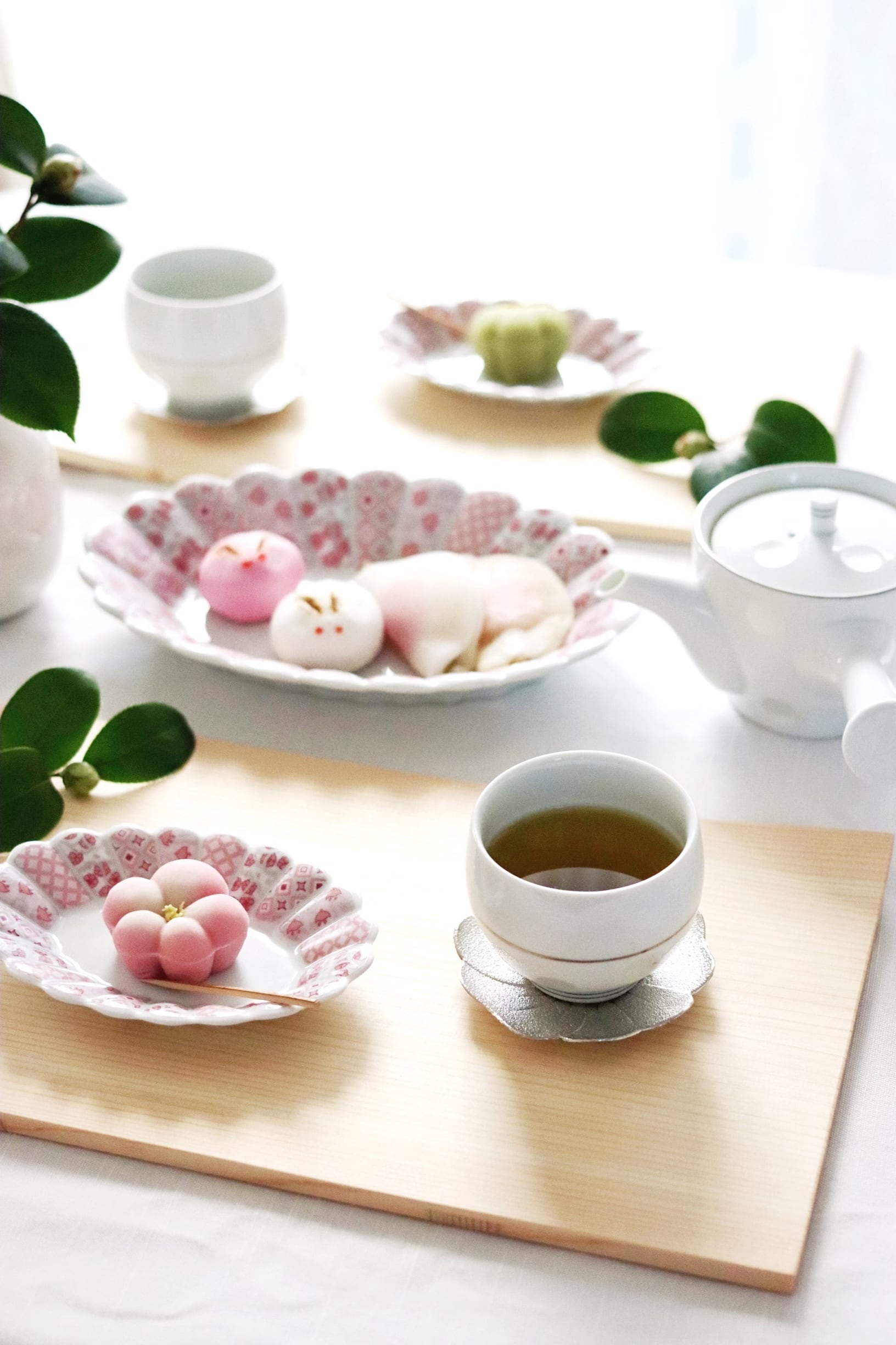 吉田水道 平安吉兆 茶湯呑み 新品未使用 ☆ 平安吉兆 清水焼 祥瑞湯呑