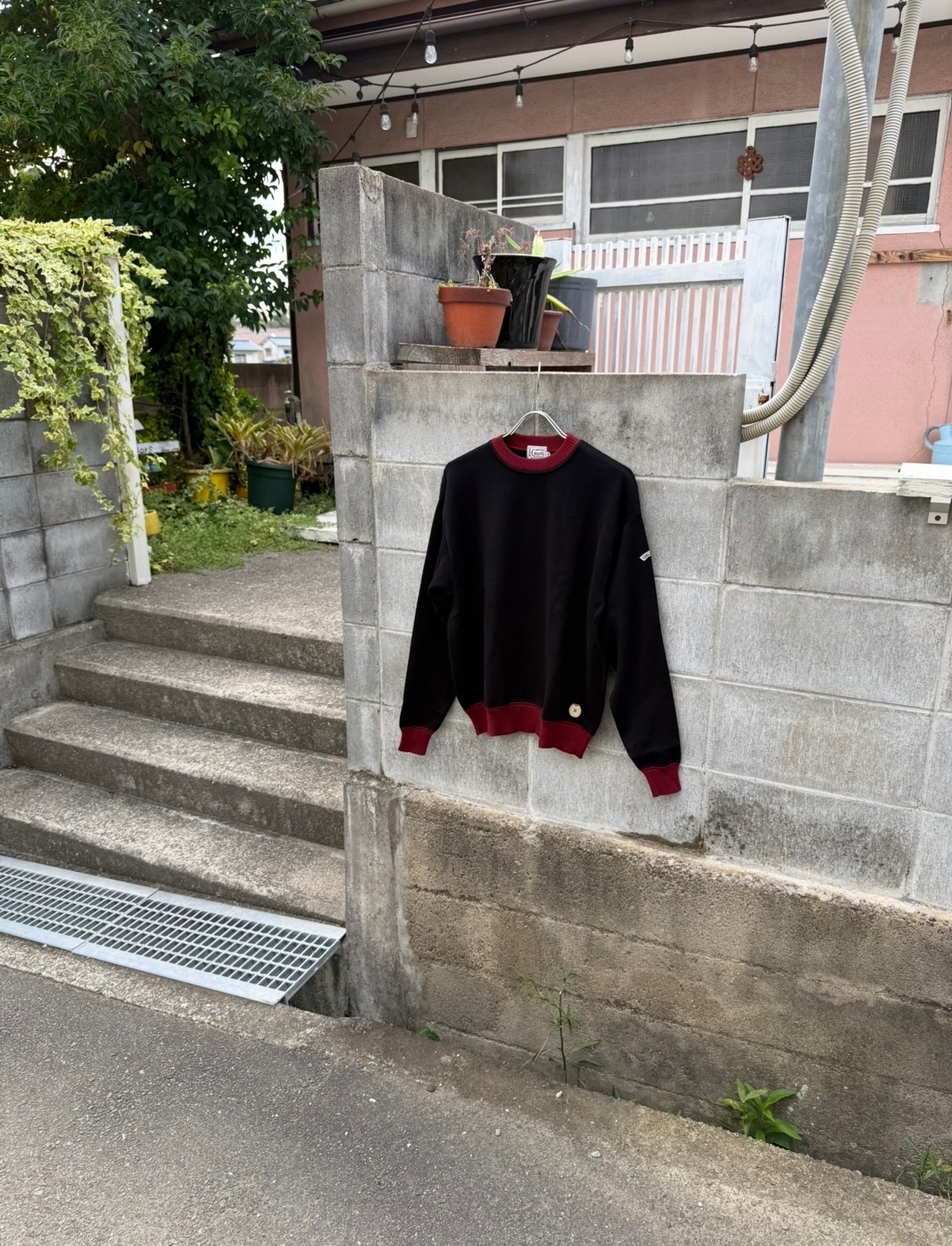 【KANELL UNISEX】LE B-A-BA BICOLOR COTTON KNIT