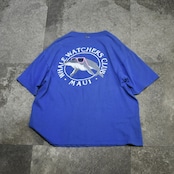 85's Whale watchers club print tee