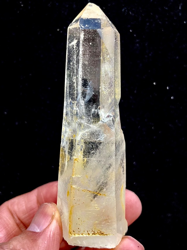 3) 高千穂天岩戸水晶・栄華5(エンジェルラダー・レコードキーパー)A(訳あり)