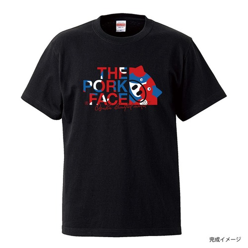 THE PORK FACE ベンペク記念ロゴ  半袖Tシャツ