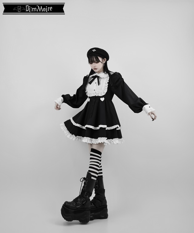 【受注予約商品】絶メイドワンピース【Black&White】