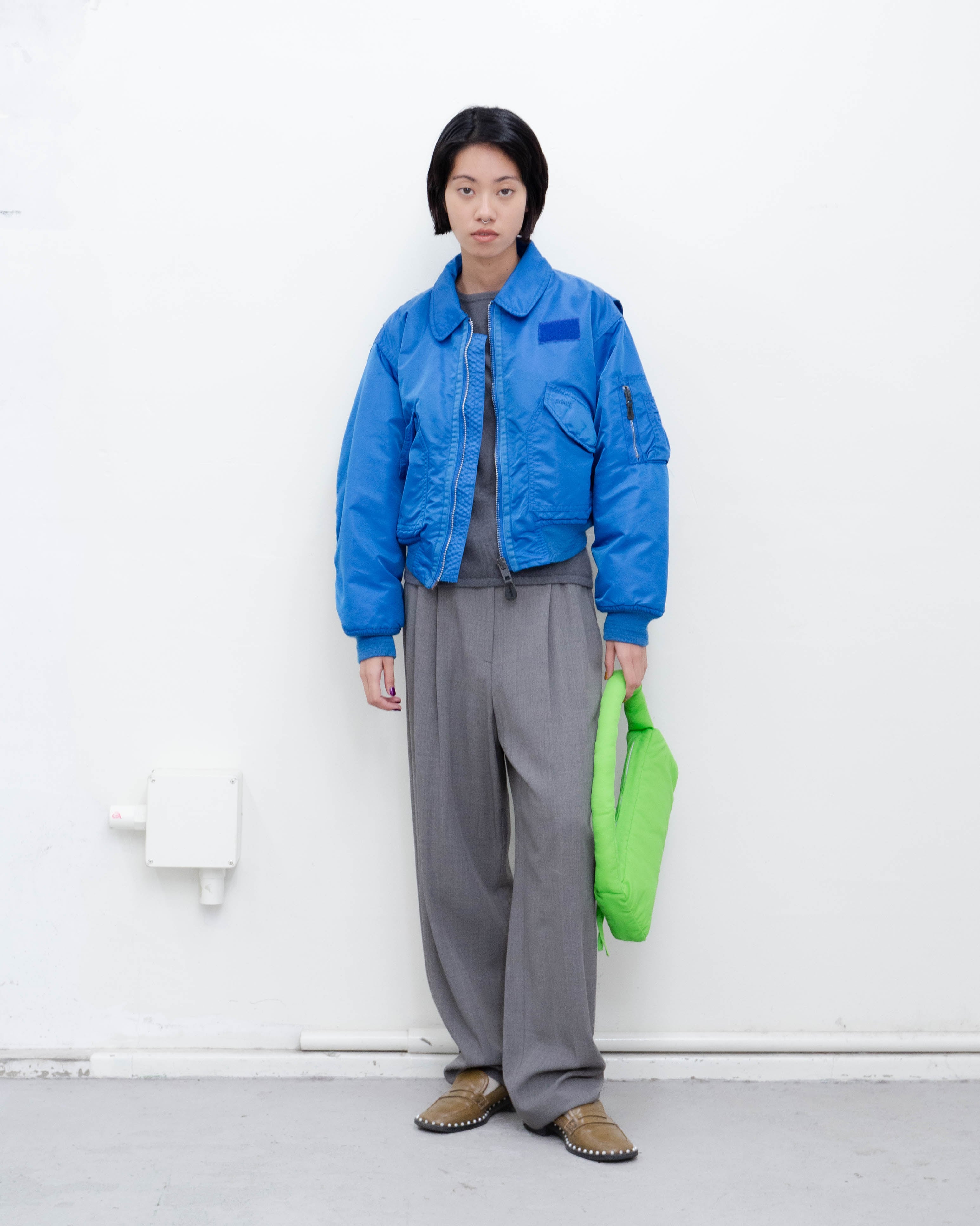 1990s GIORGIO ARMANI - tucked wide trousers | LUIK FINN