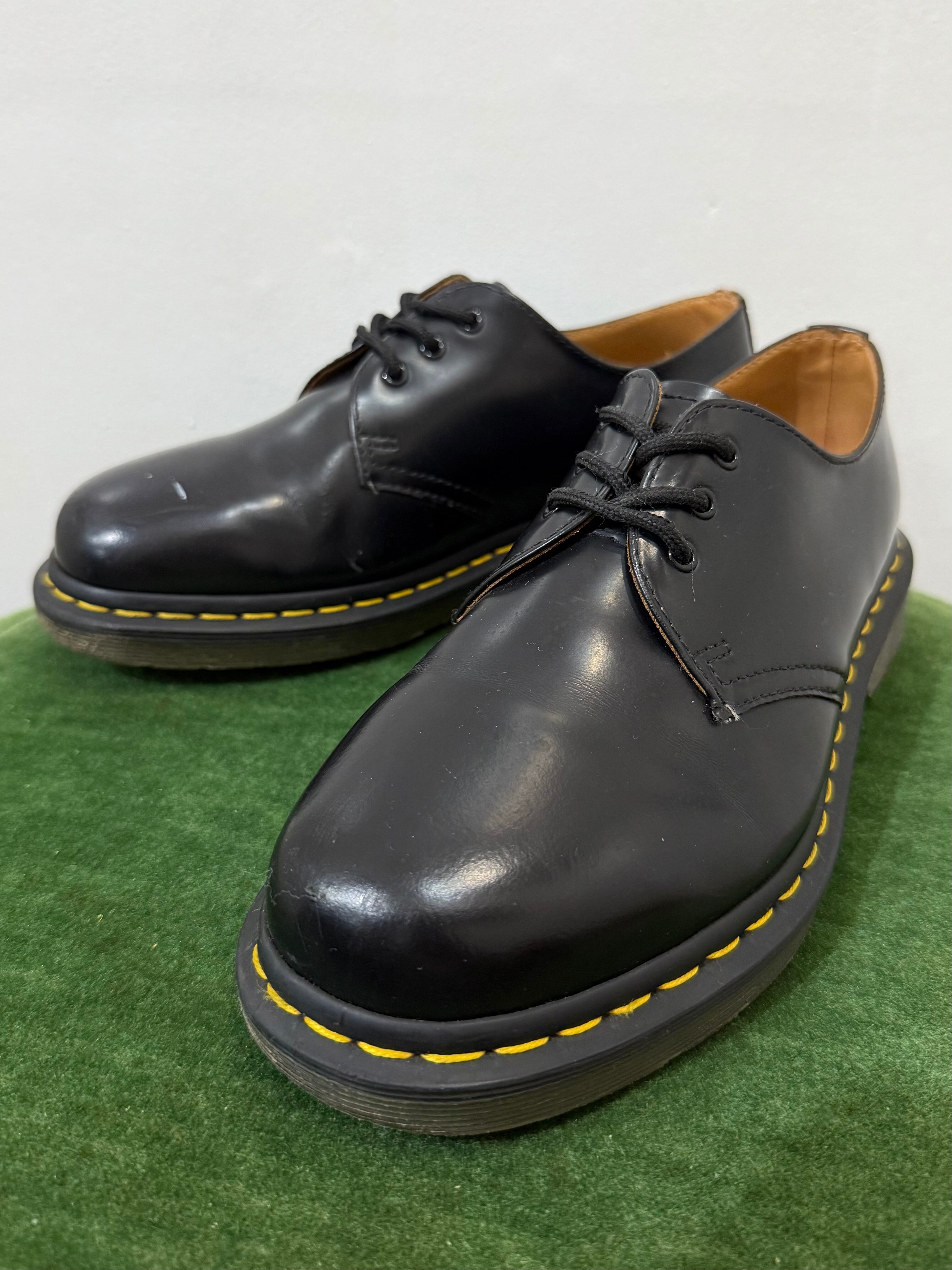 Dr.Martens ドクターマーチン シューズ 1461 ベルト 24.5cm チャンキーヒール パールチェーン パンプス 224670 | Pay ID