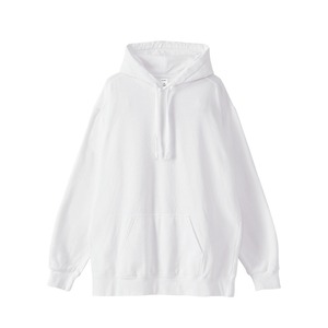 Dual Reality　Garment dye Hoodie White [T0032]
