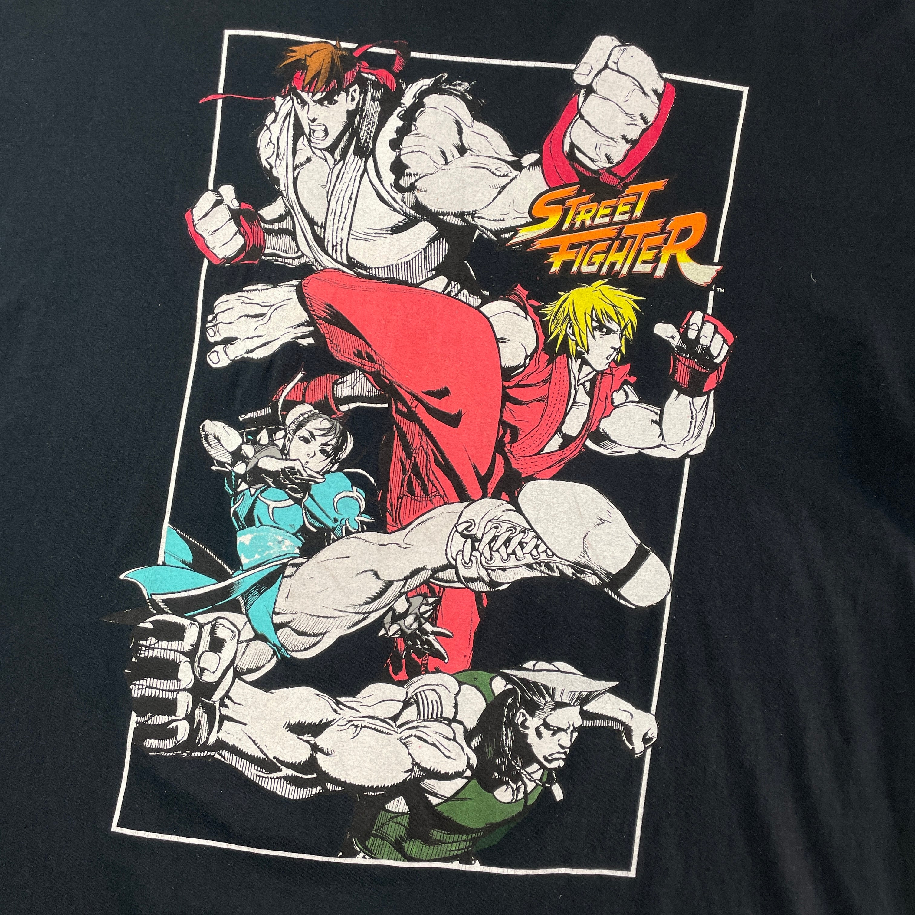 STREET FIGHTER ストリートファイター ゲーム キャラクタープリントT