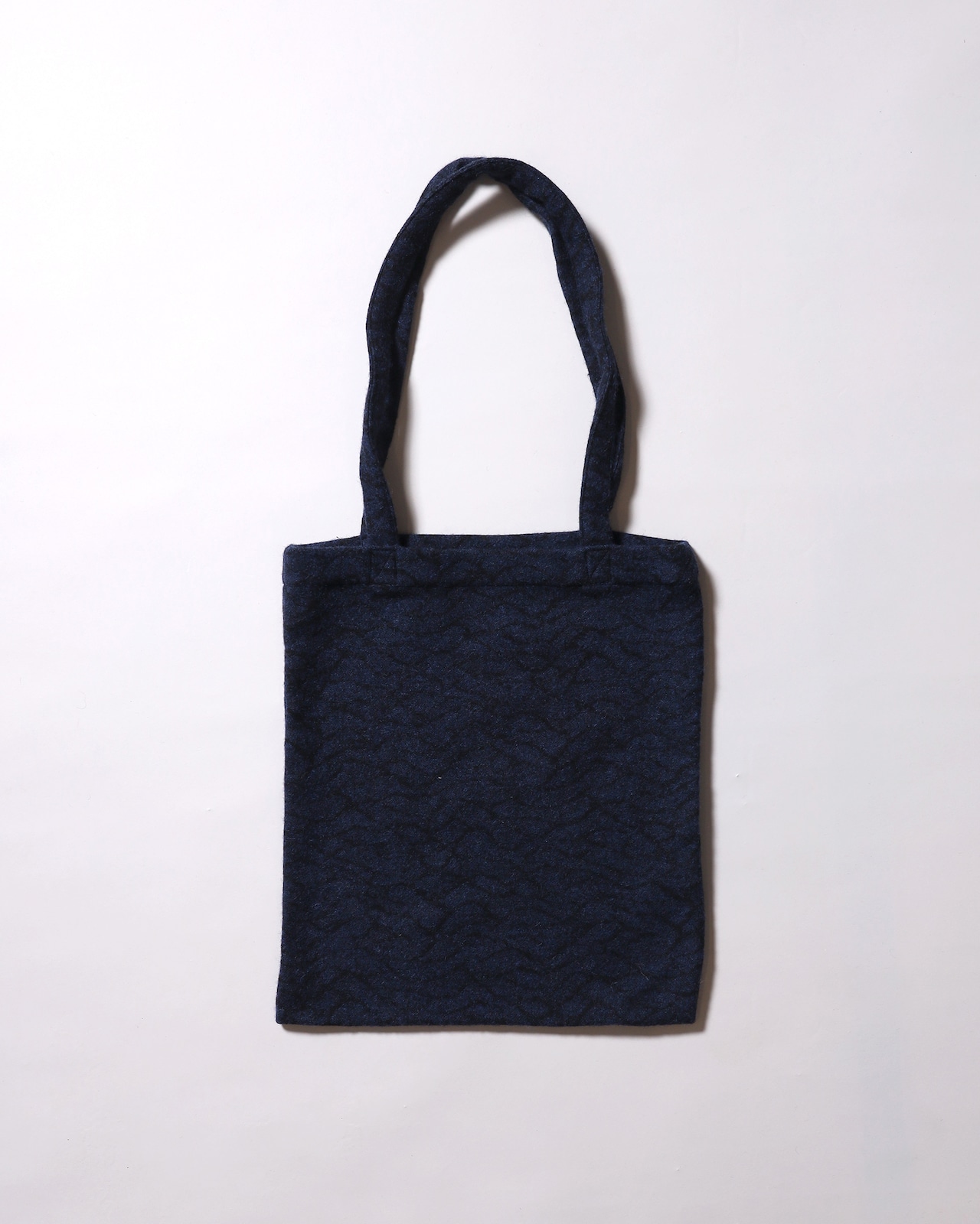 WV Original / nobody’s perfetc Tote Bag - Blue Wave Wool