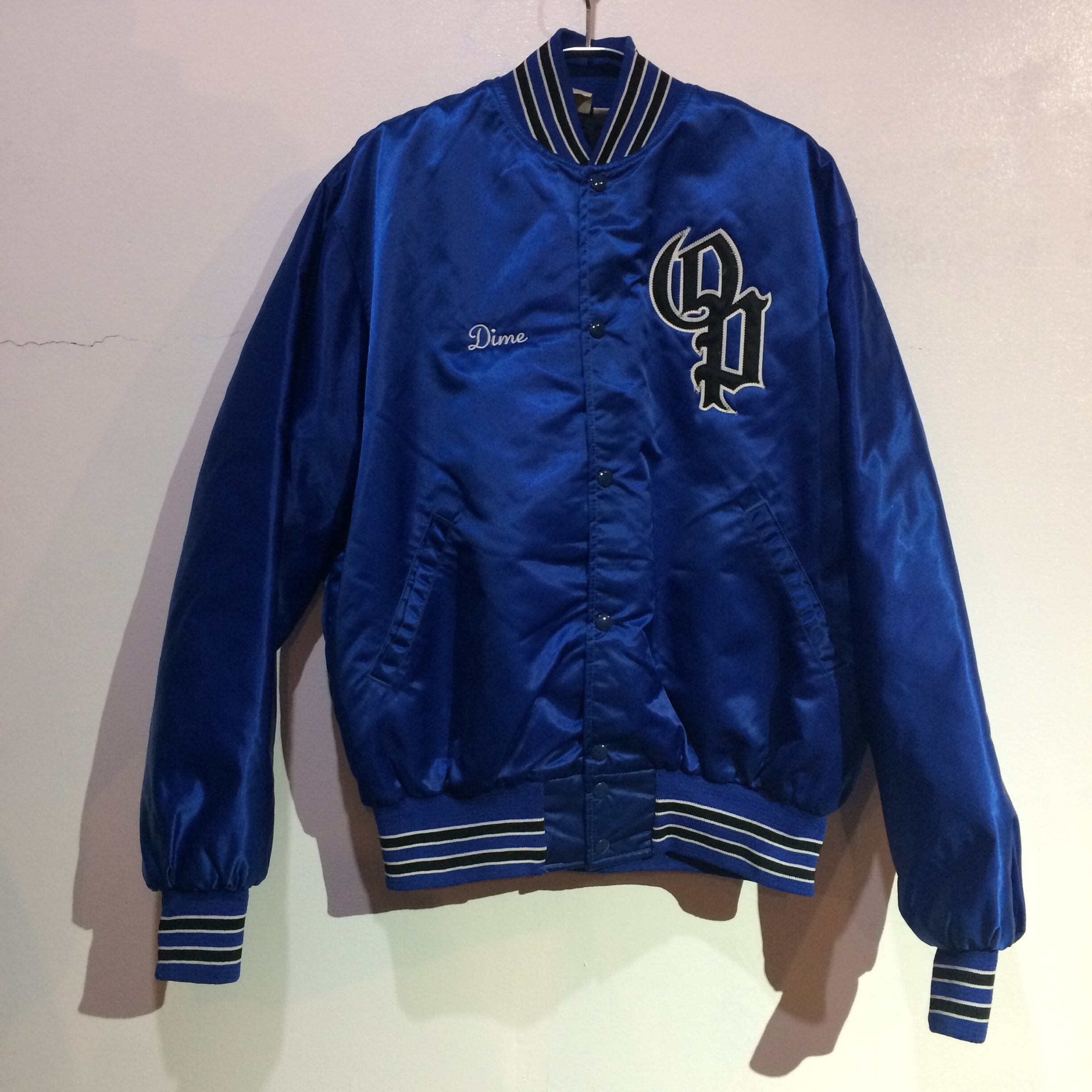 送料無料』90s ヴィンテージサテン ナイロンスタジャン XL ストリート 