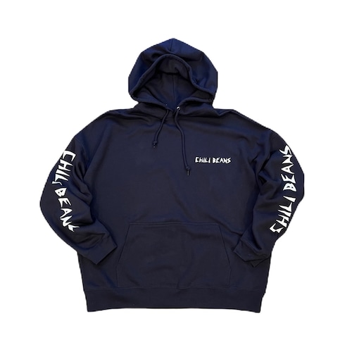 CHILI BEANS #Possessed Hoodie Navy