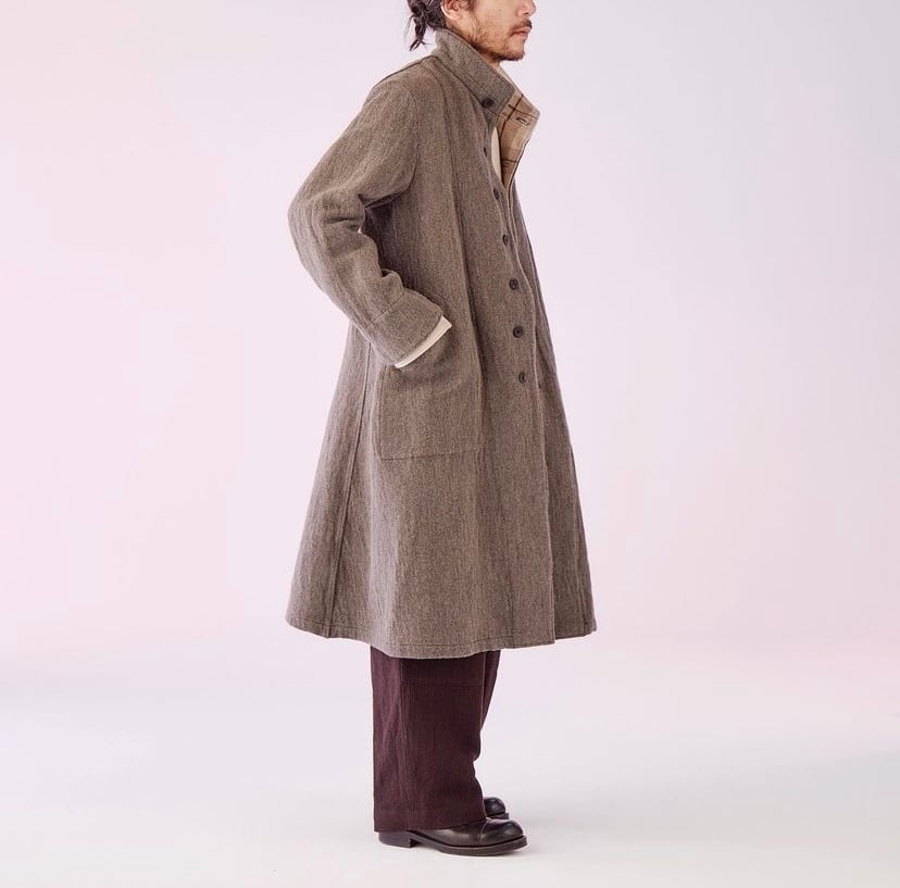 美品　西谷着用　sus-sous  great coat 　7