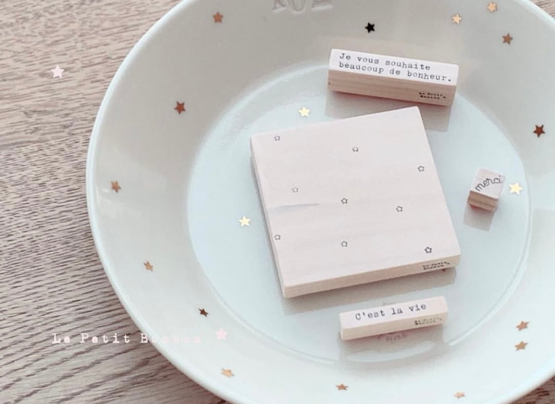 ♡petit bonbon♡merci stamp（メルシースタンプ) | Le Petit Bonbon