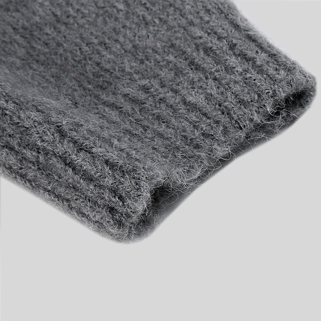 2way neck knit pullover A00267