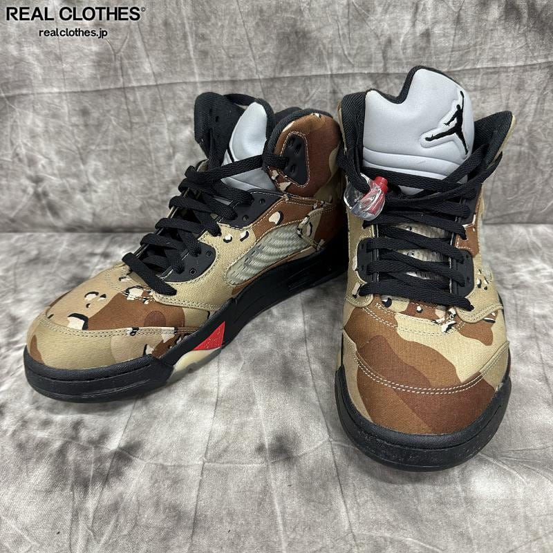 Supreme×NIKE/シュプリーム×ナイキ AIR JORDAN 5 RETRO/エアジョーダン