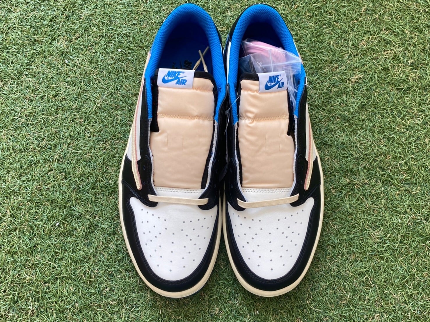 NIKE × TRAVIS SCOTT × FRAGMENT AIR JORDAN 1 LOW OG DM7866-140 28.5 