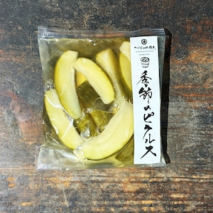 もったいないを、おいしいに。 高森産摘果メロンのピクルス