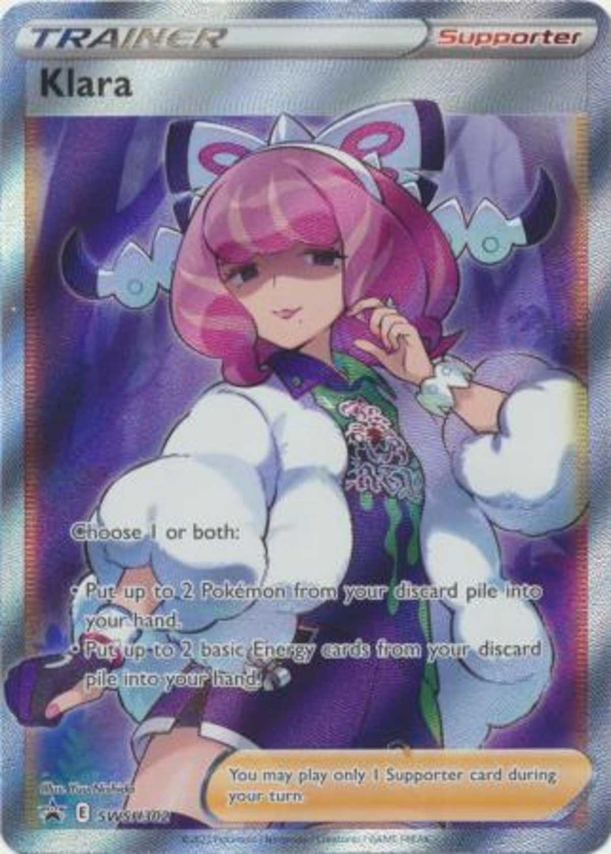 海外限定】クララ / Klara - SWSH302 プロモ Pokemon Promo Cards 